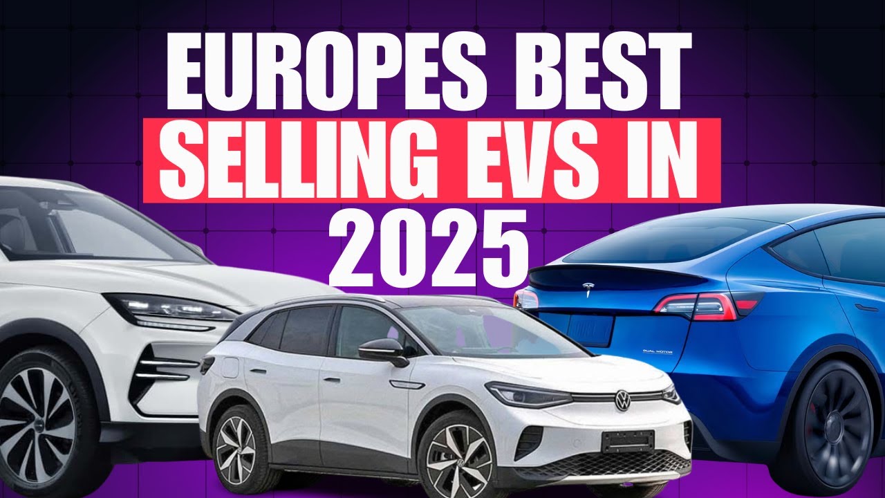 Europe EV Sales in 2025 Show ICE Disruption Accelerating - EVs Up 34%!