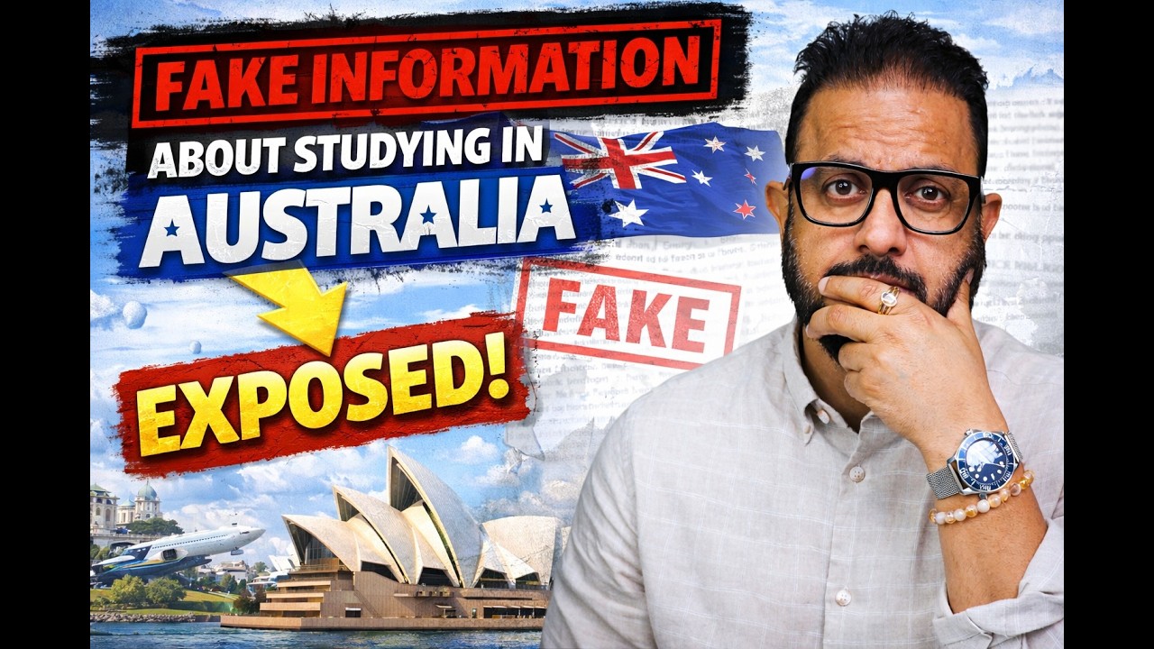 FAKE INFORMATION ABOUT STUDYING IN AUSTRALIA EXPOSED!