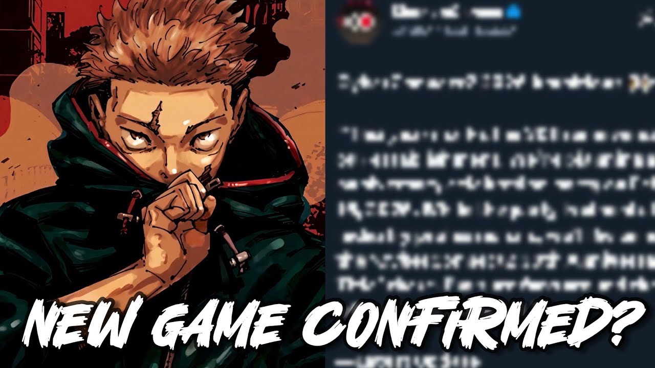 Сегодня анонсировали новую игру по вселенной Jujutsu Kaisen?!