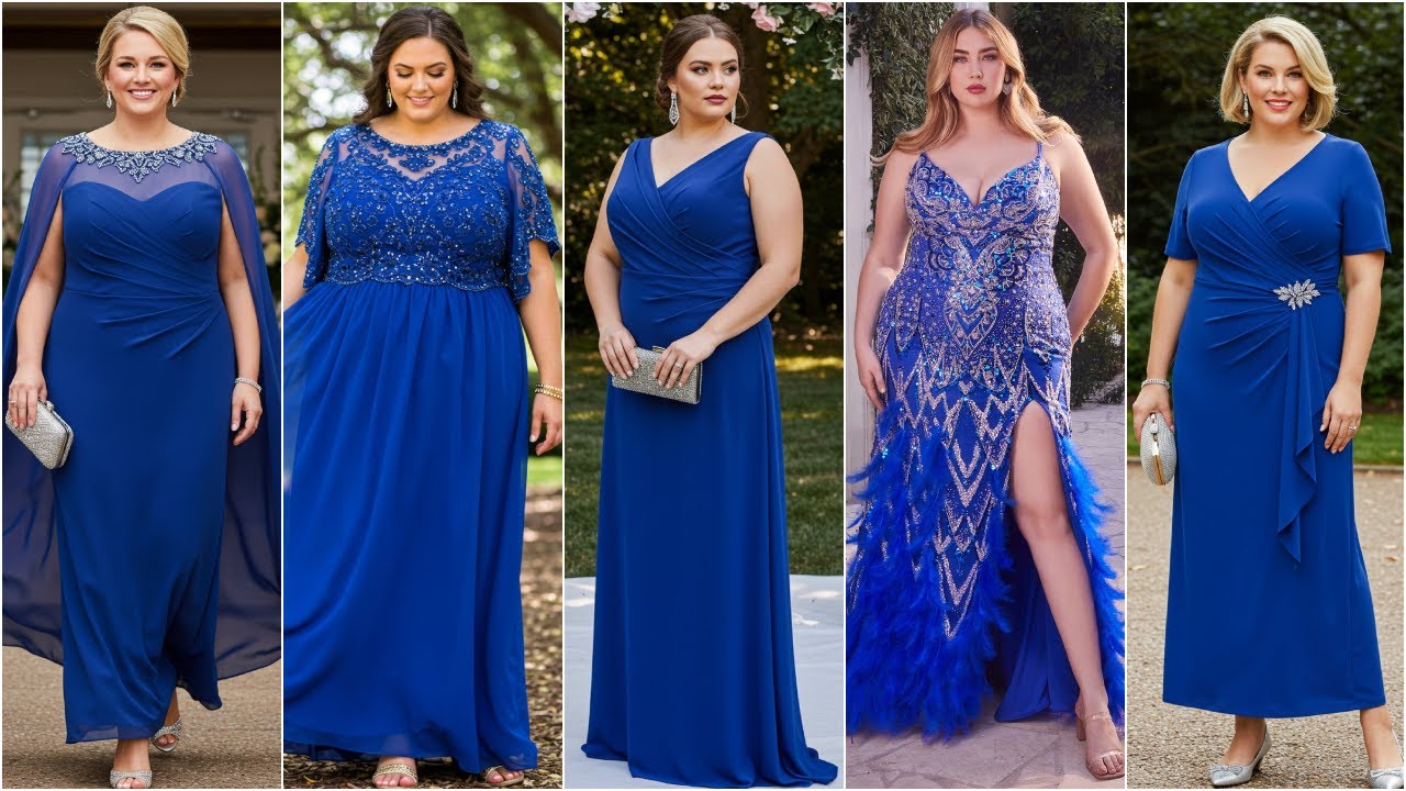Royal Blue Plus Size Mother of the Bride Dresses | Elegant Gowns You&rsquo;ll Love in 2025