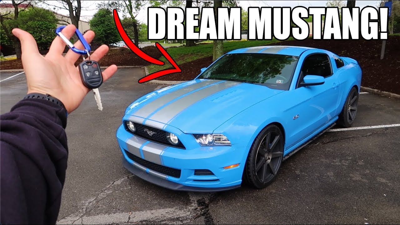 I BOUGHT MY DREAM MUSTANG! (MEET BLUCIFER!)