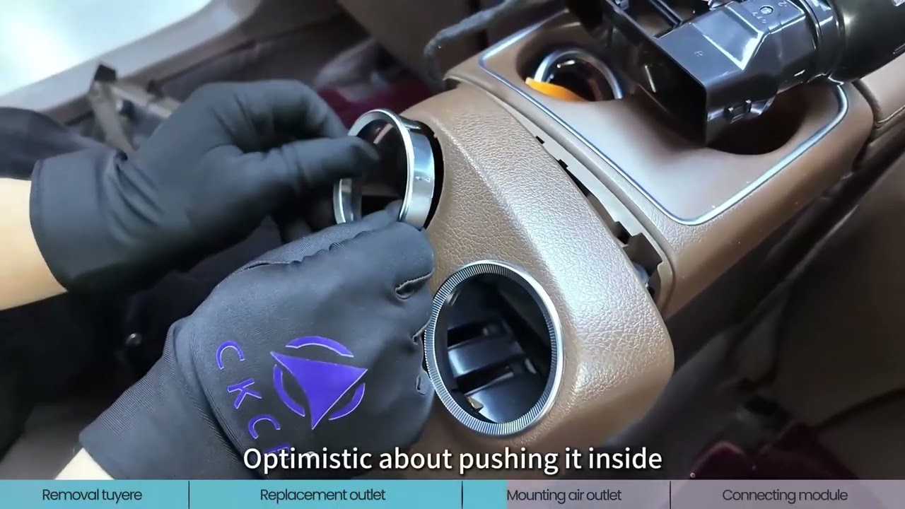 E-class W213 rear light outlet installation tutorial