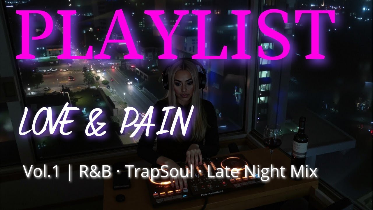 Love & Pain Playlist Vol.1 💔 | R&B · TrapSoul · Late Night