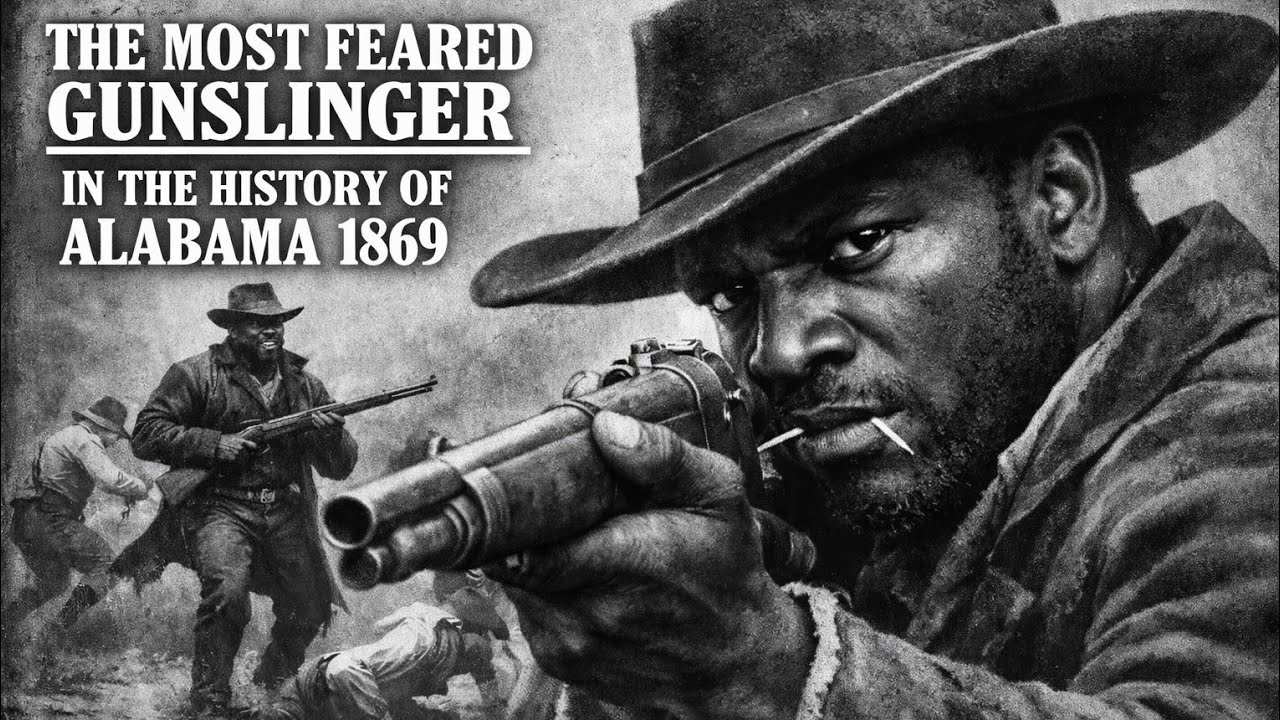 Bizarre story of the Enslaved Man who Became The Most Feared Gunslinger  (Alabama 1869)