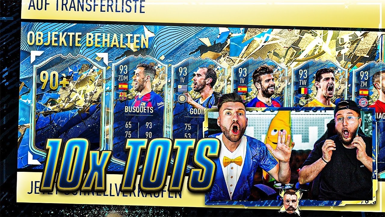 10x TOTS im Pack Opening 😍🔥UNGLAUBLICHER Team of the Season START !! FIFA 20