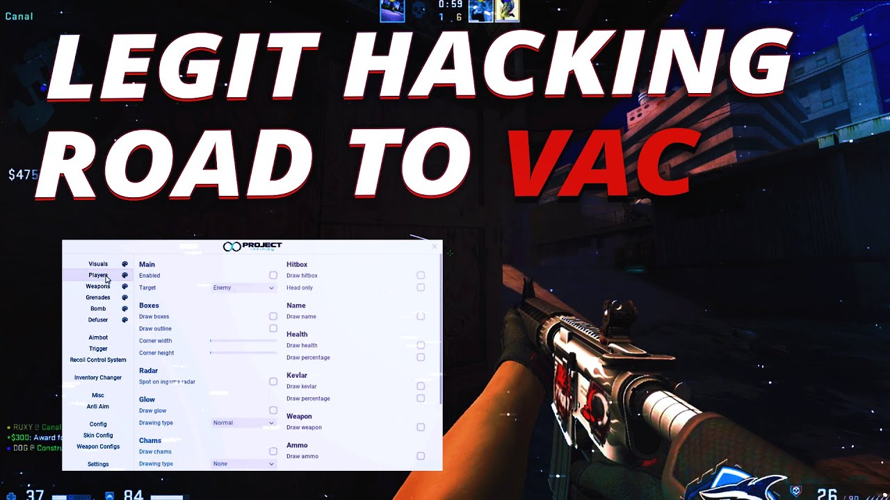 CS:GO HACKING | TRYING TO GET BANNED... // PROJECT INFINITY