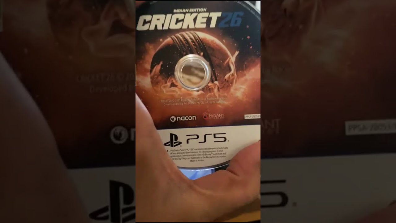 🎬 Unboxing the Cricket 26 ✅ Indian Edition on PS5 &ndash; First Look & Get Ready to Dominate!