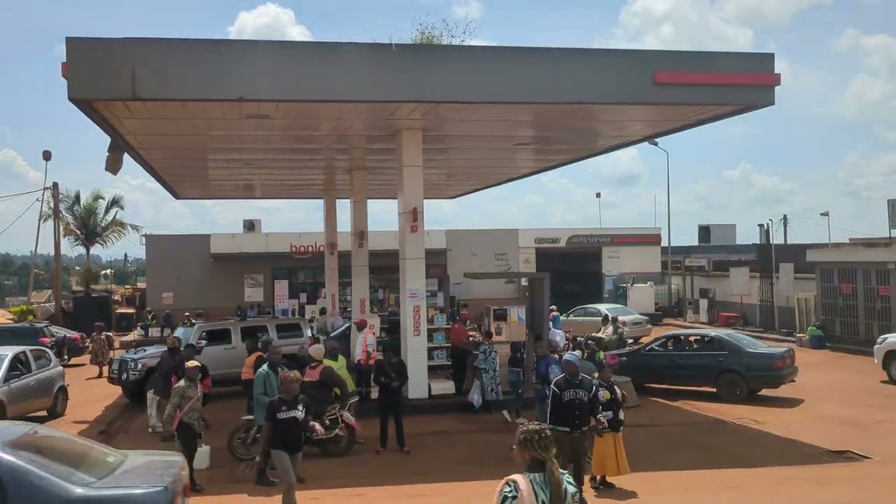 Driving through Mbouda | West Region | Cameroon