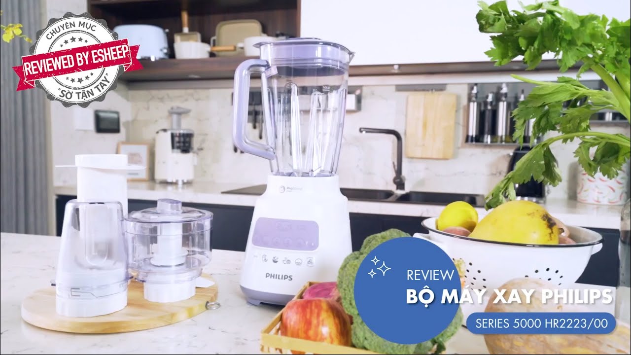 [GÓC REVIEW - SỜ TẬN TAY] BỘ MÁY XAY NGON - BỔ - RẺ GIẬT MÌNH CỦA PHILIPS