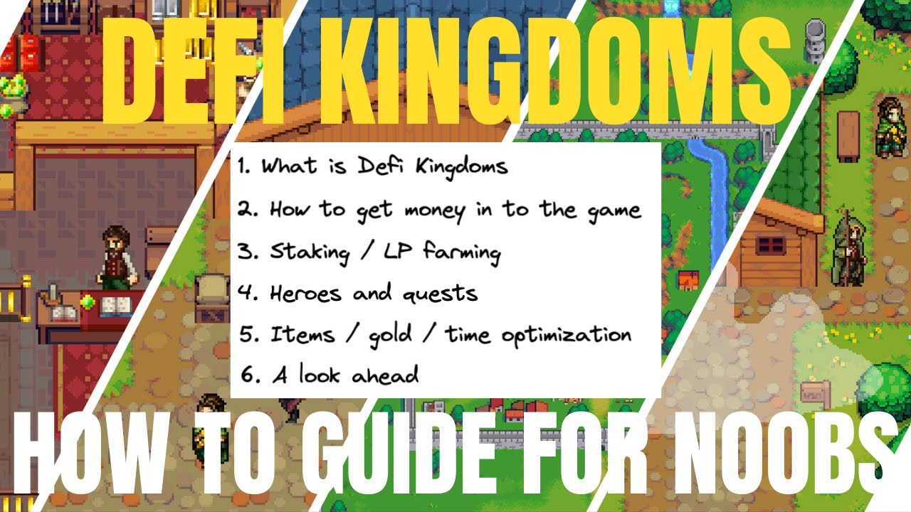 Dex Review: DEFI KINGDOMS - HOW TO MAKE MONEY GUIDE FOR BEGINNERS