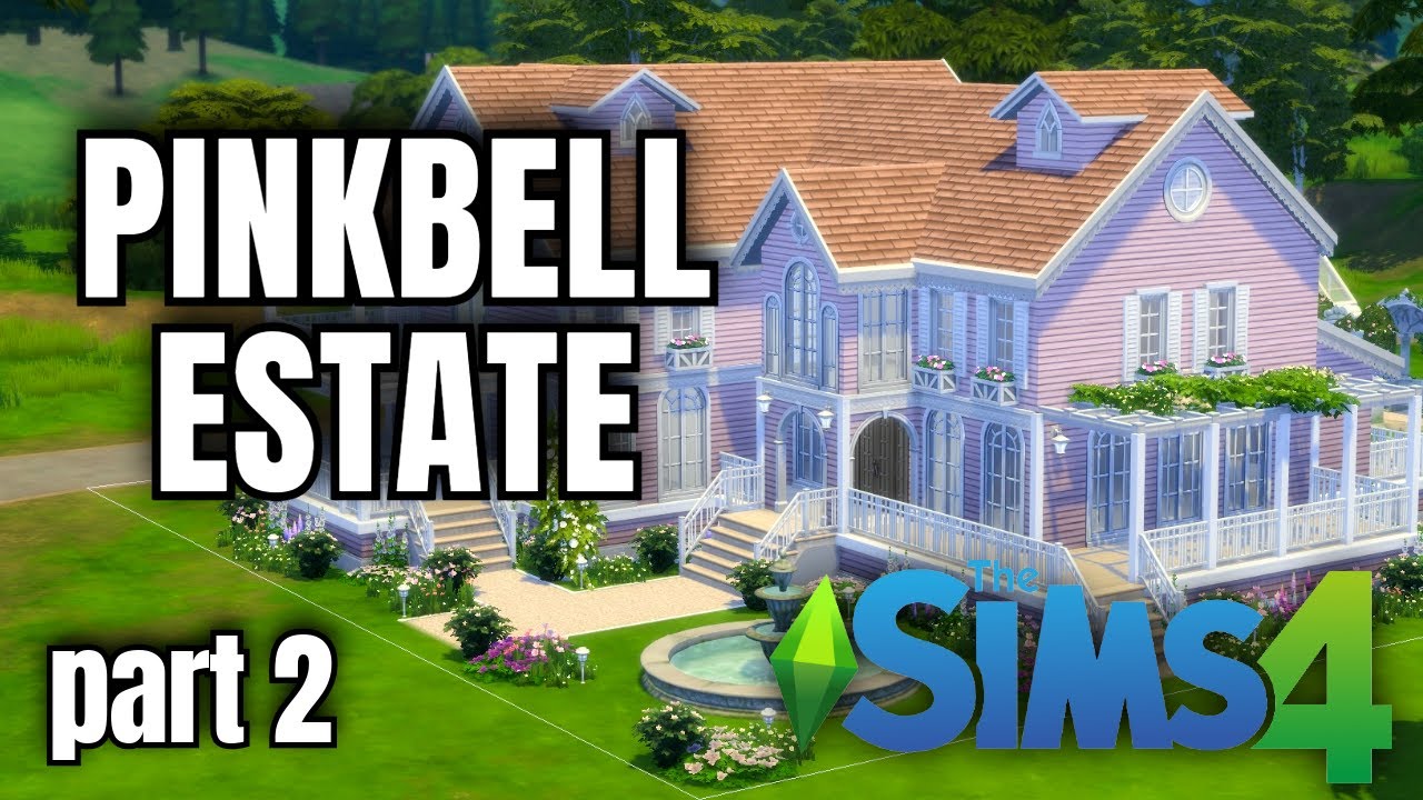 The Sims 4’te AI Pinkbell Estate Evini İnşa Ediyoruz (Part 2 – Interior) 🏡💗 | Cozy Build