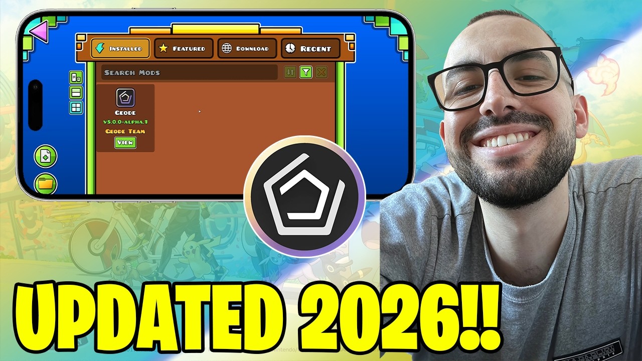How to Install Geode on iOS & Android - How to Get Geode in Geometry Dash 2.208 MOD