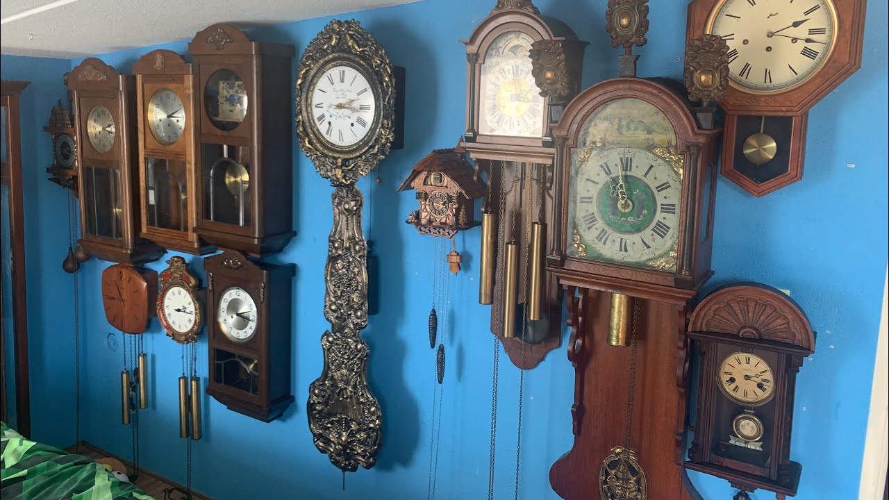 My clock collection (as of august 27 2024)