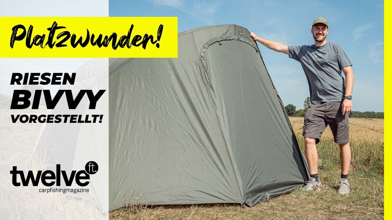 Platzwunder! XXL Bivvy vorgestellt. Prologic Fulcrum Bivvy | 2-Mann Karpfenzelt | Angelzelt