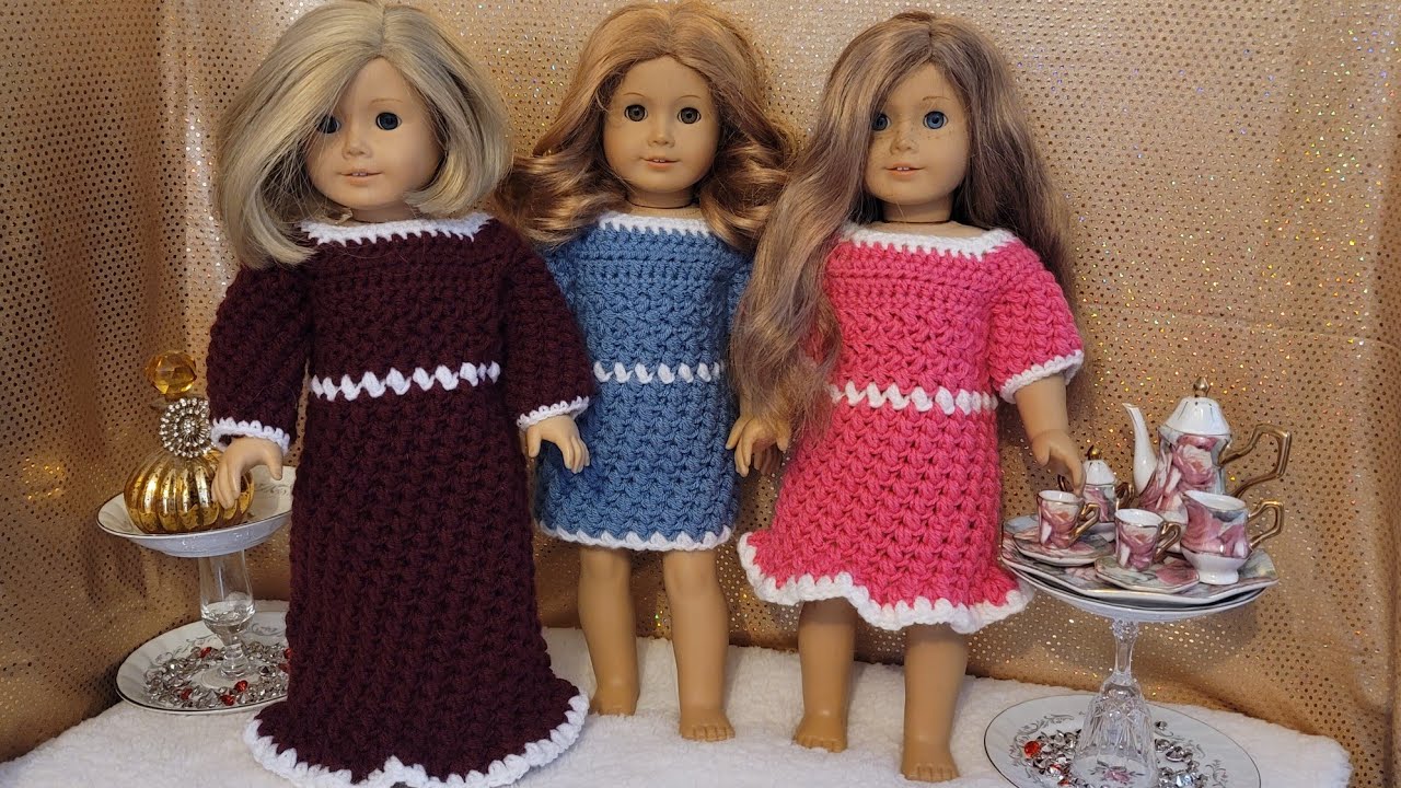 AG - The mini bean Crocheted dress - Tutorial