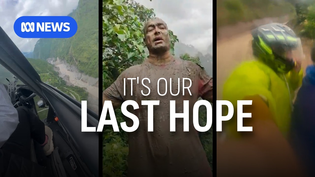 Families, friends start their own search for survivors after Nepal flood disaster | ABC News