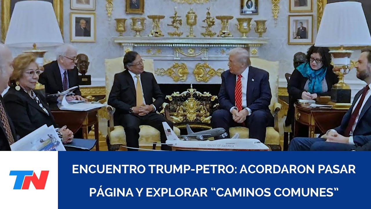 Trump y Petro acordaron pasar página y explorar “caminos comunes”