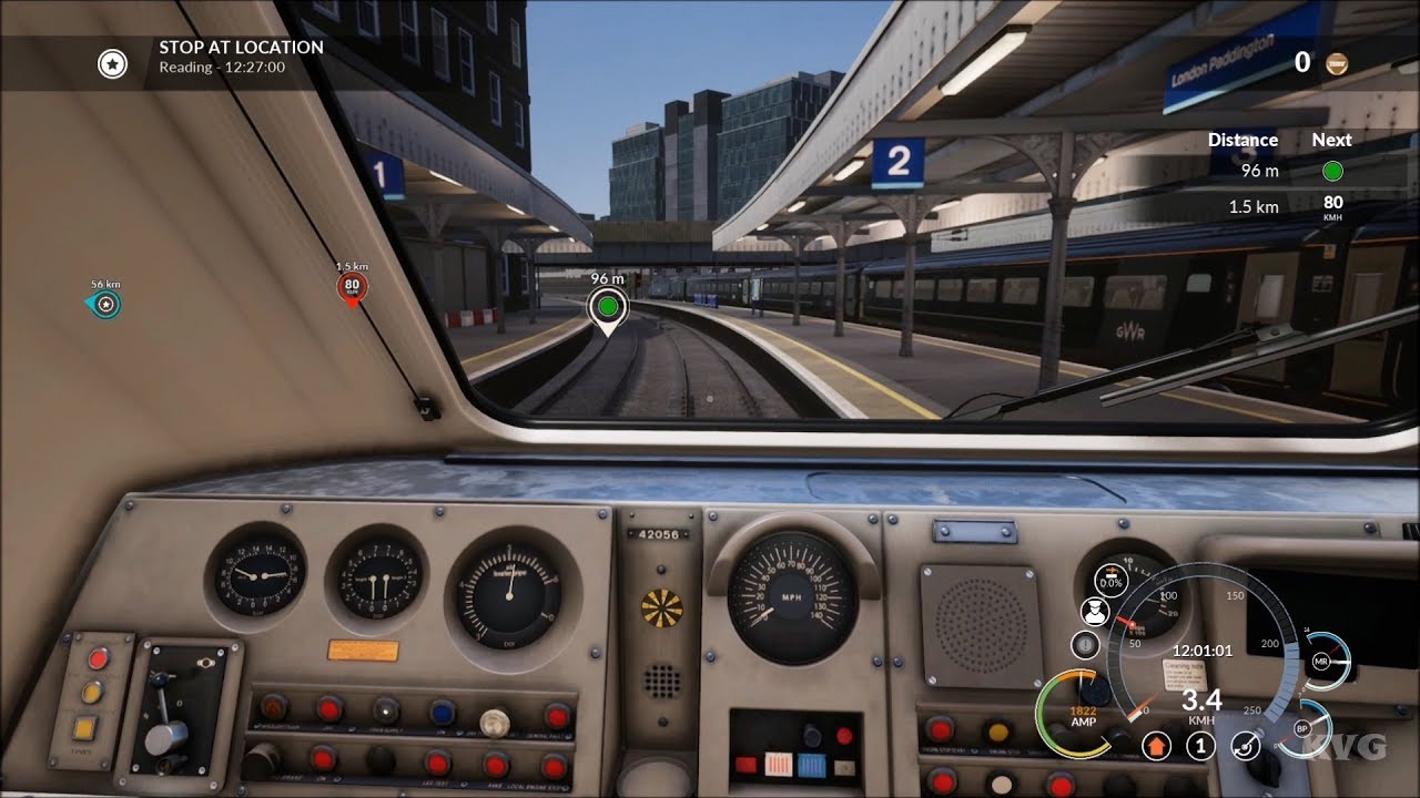 Train Sim World - British Rail Class 43 GWG - Test Ride Gameplay (PS4 HD) [1080p60FPS]