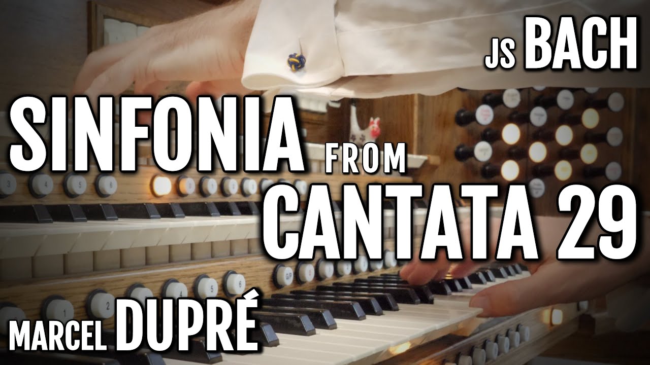 🎵 J.S. Bach/M.Dupré Sinfonia Cantata 29 | FRIDAY MUSIC RELAY #02