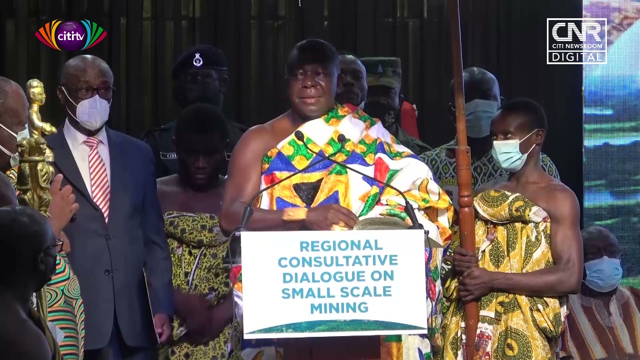 I'll always speak the truth against galamsey - Otumfuo