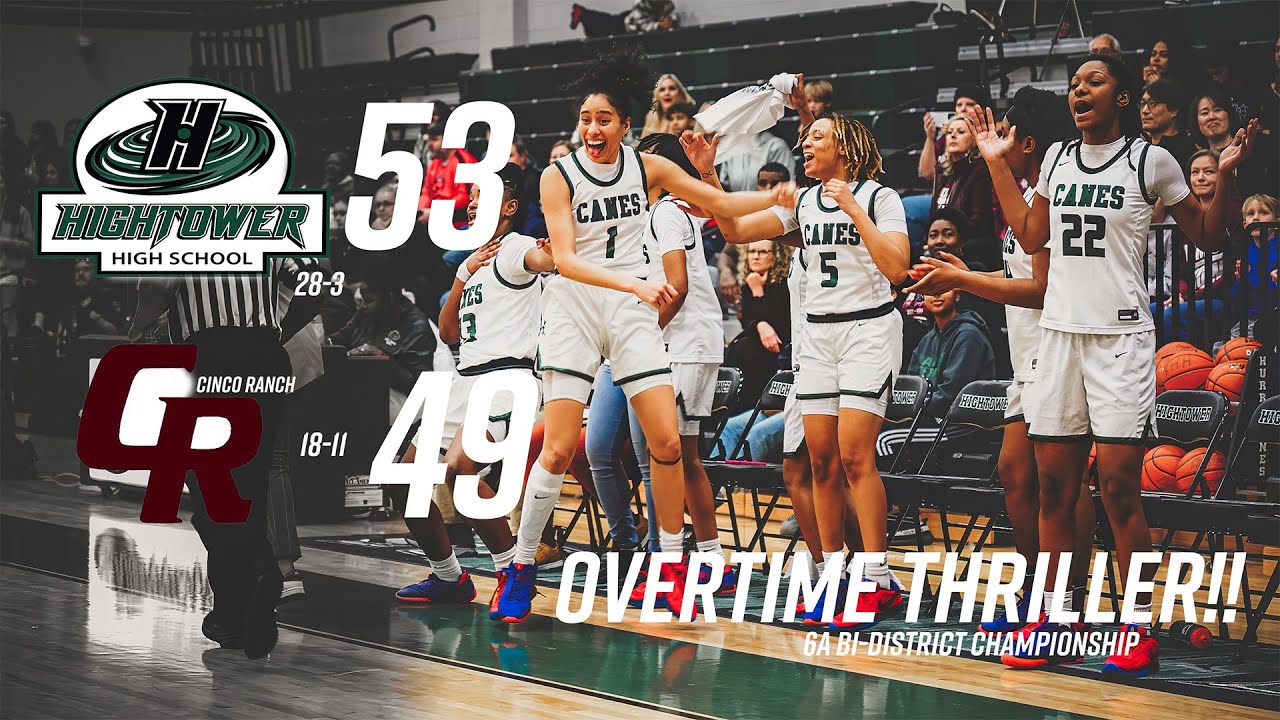UIL Texas Woman's 6A Playoffs | Hightower Hurricanes  -vs- Cinco Ranch Cougars | Game Recap
