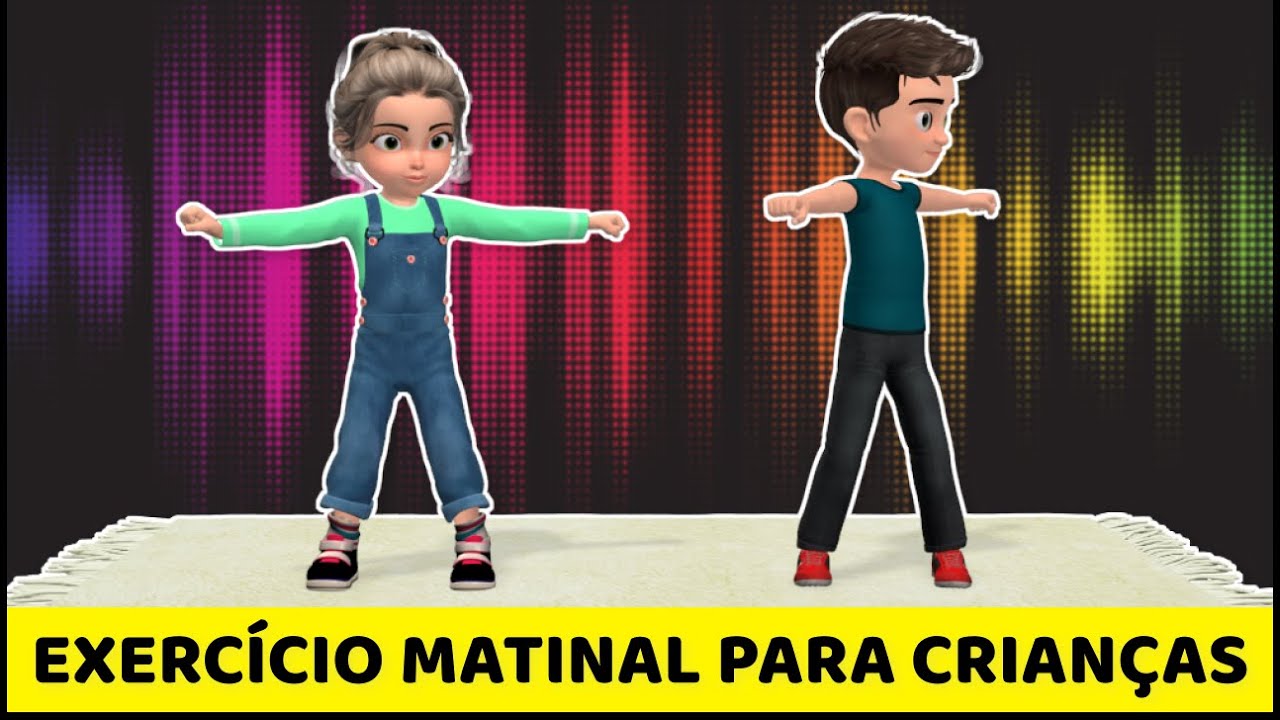 EXERCÍCIO MATINAL RÁPIDO PARA CRIANÇAS: MUITA ENERGIA!