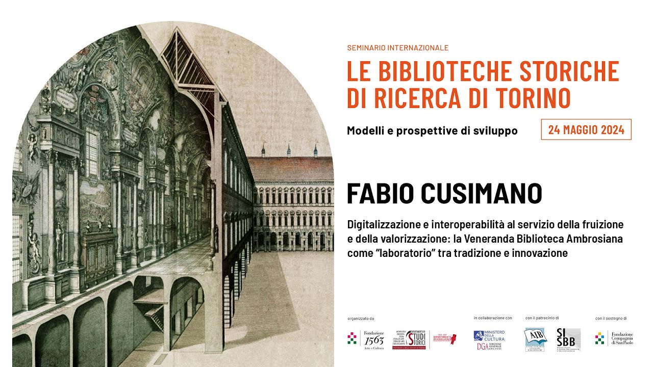 Cusimano, Digitalizzazione e interoperabilità al servizio della fruizione e della valorizzazione
