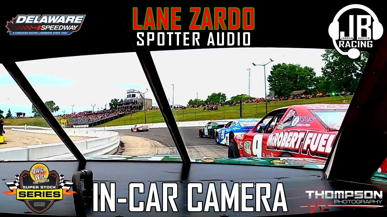 Spotter for Lane Zardo | Qwick Wick Super Stocks | Delaware Speedway | 7/1/22 | Thompson Photography