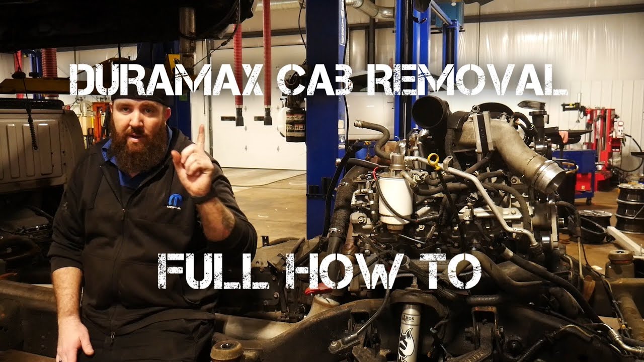 DURAMAX CAB REMOVAL FULL PROCESS LBZ