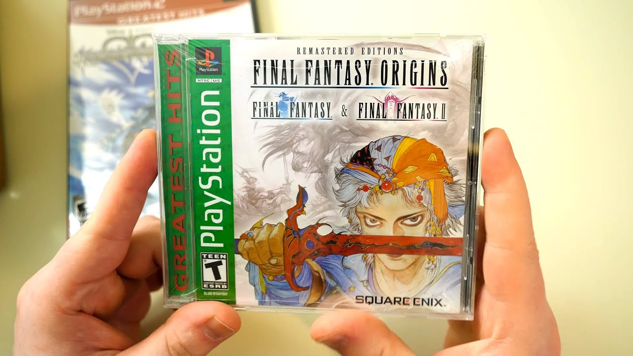 Buying New PlayStation Games from Square Enix! Final Fantasy Origins