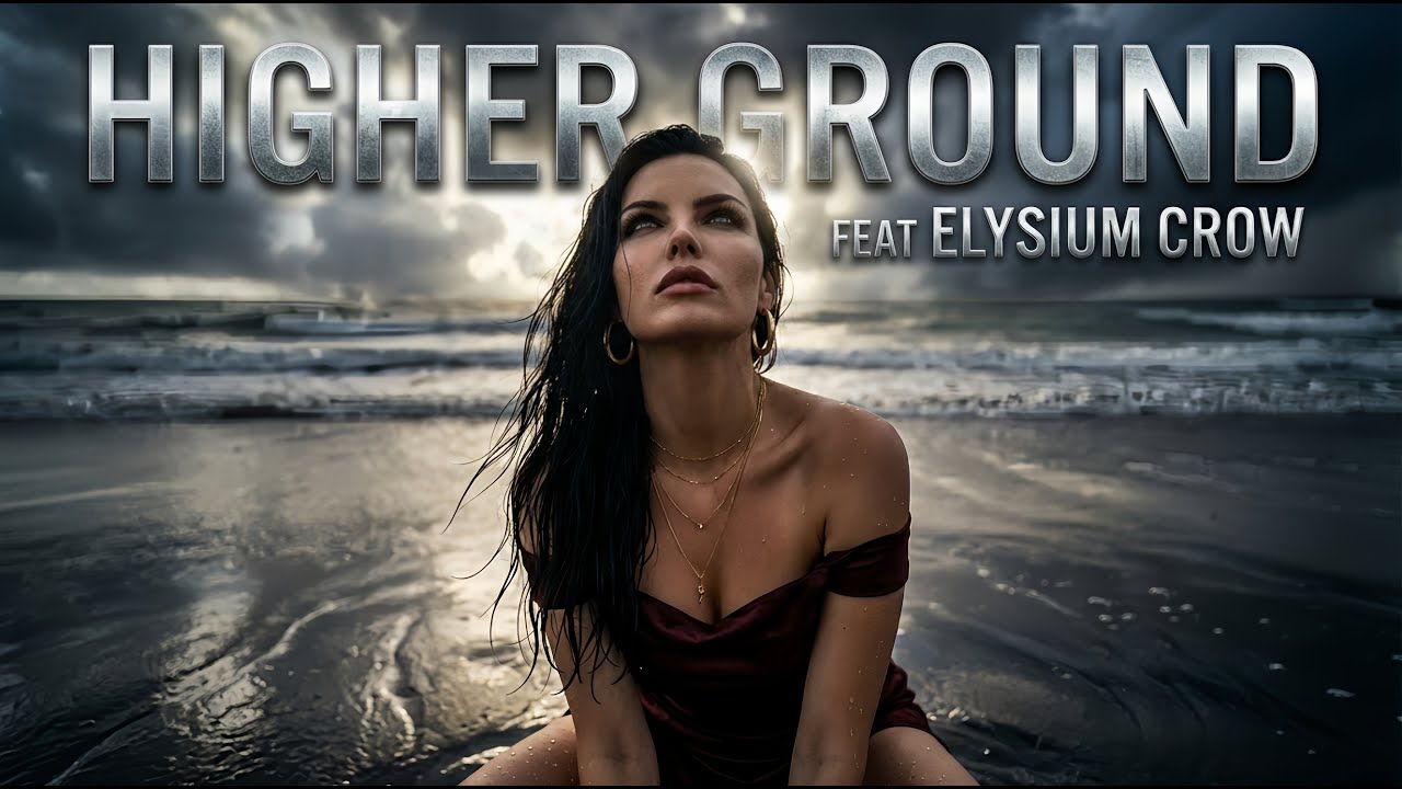 Higher Ground Feat Elysium Crow | Watch Her Turn Sadness Into Strength | Gothic Rock Ballad