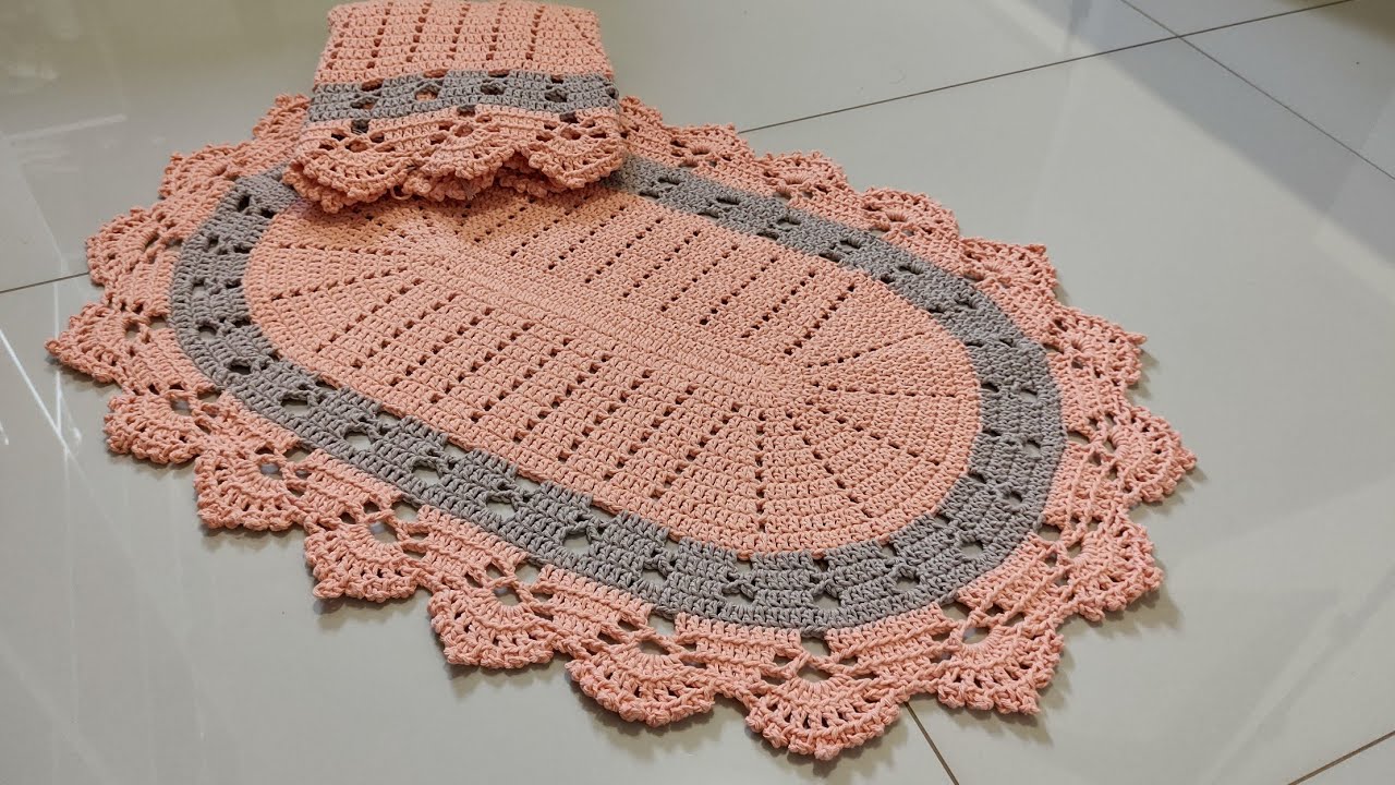 TAPETE ESSENCIAL /PAETE 1 #artesanato #crochet #vlogdcrochê