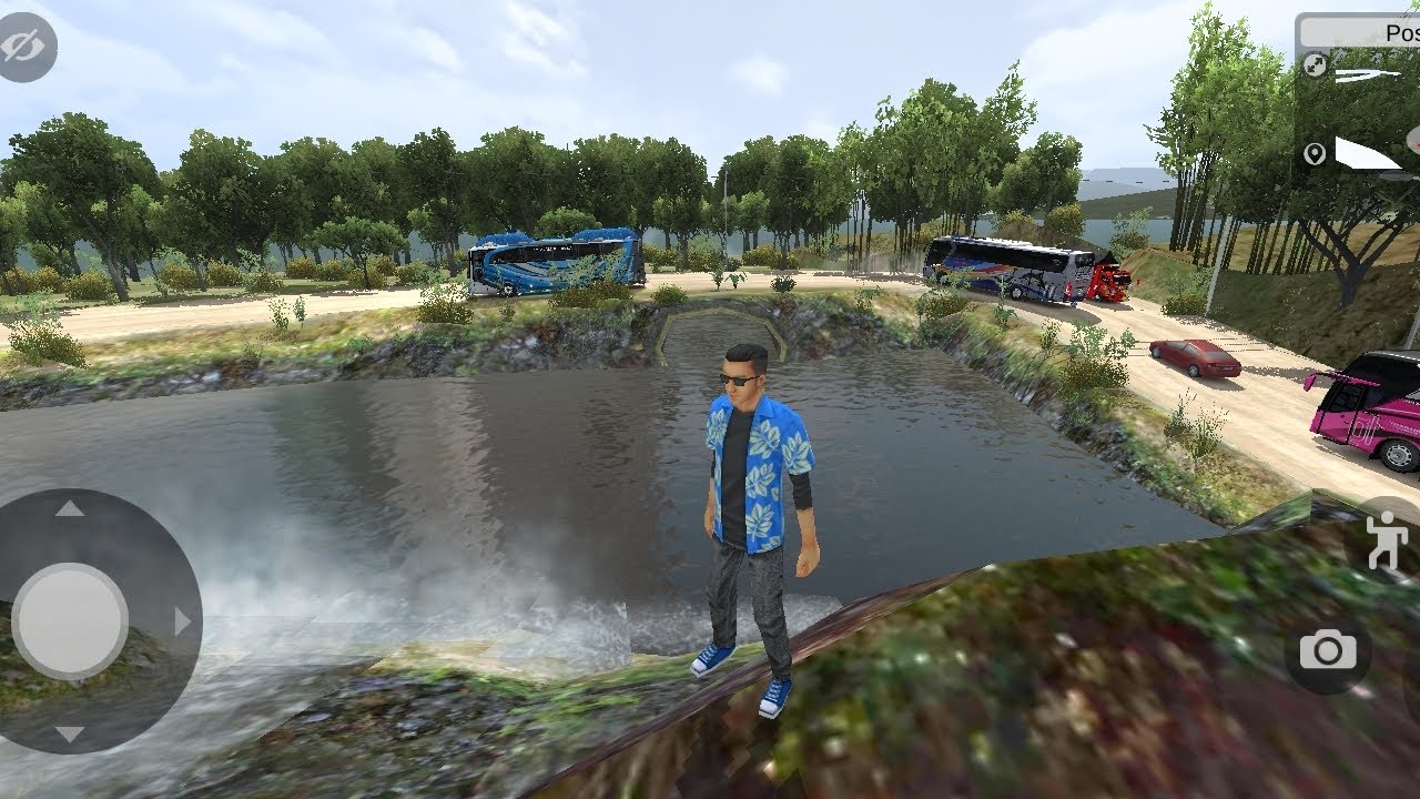 POV BUS DRIVING POSO LAKE JB1 OLD YUDIST MANS GAMING BUSSID V4.4.1 GASKEUN LUR 