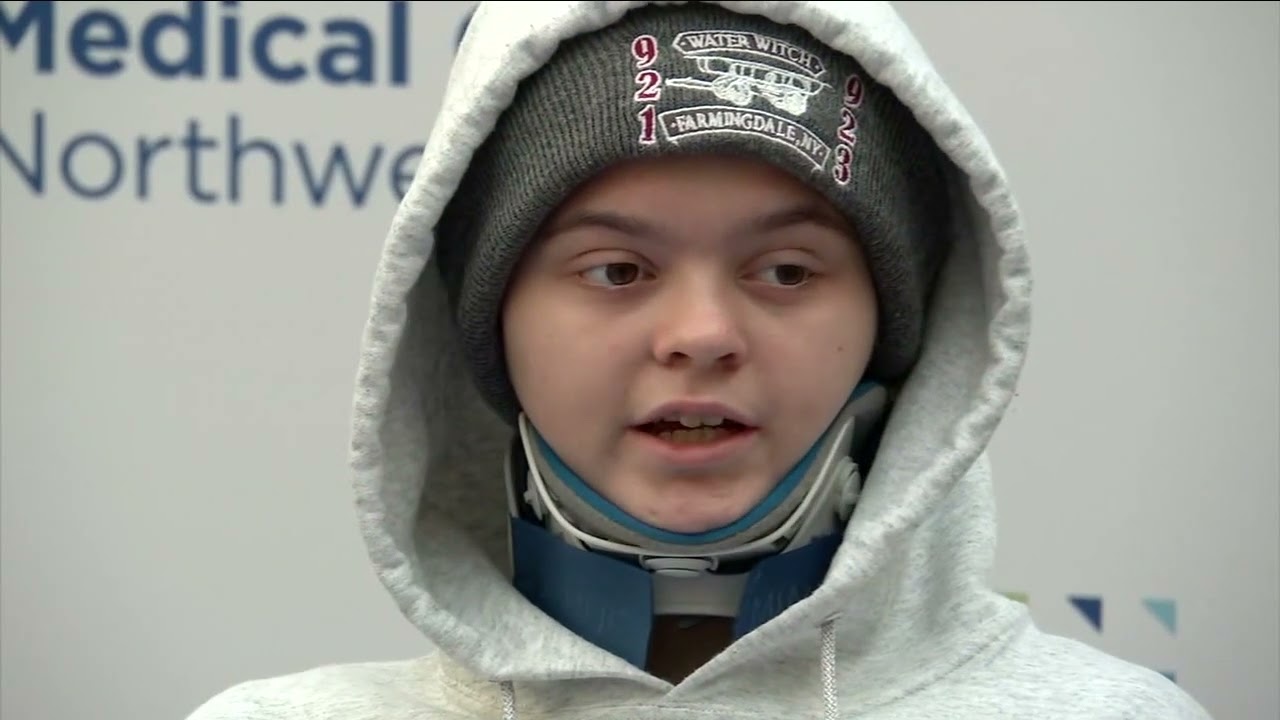 Farmingdale bus crash survivor reunites with team who saved her life