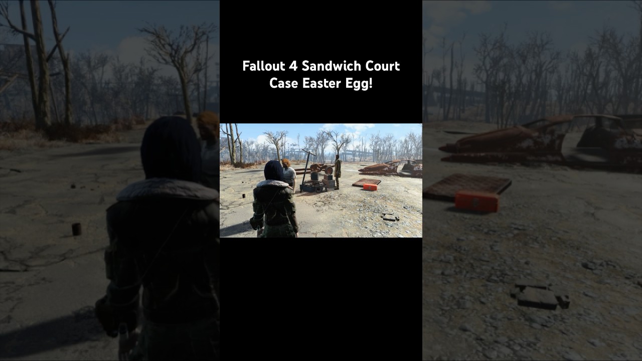 Пасхальное яйцо в деле о сэндвич-суде в Fallout 4!