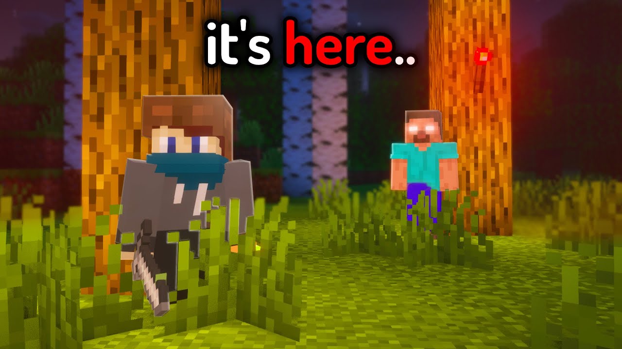 I Found Herobrine AGAIN in my Minecraft World...