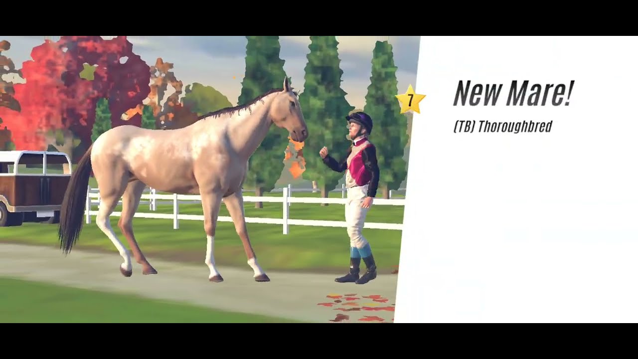 My Rival Star Horse Gameplay: Training & New horses & Better Stats to get LVL 7 horse! Part 1