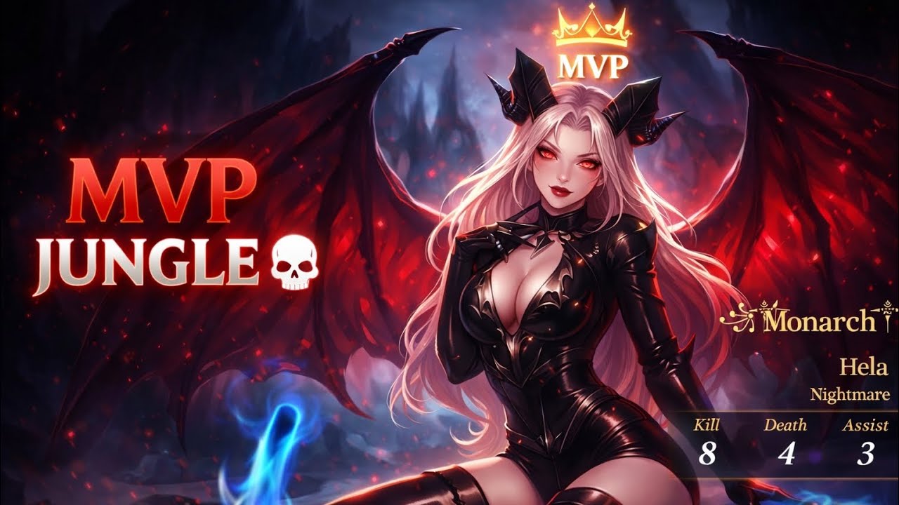 Hela (Legend of Ace) Gameplay & Guide | Nightmare | Ranked Jungle | Hard Carry But Lost