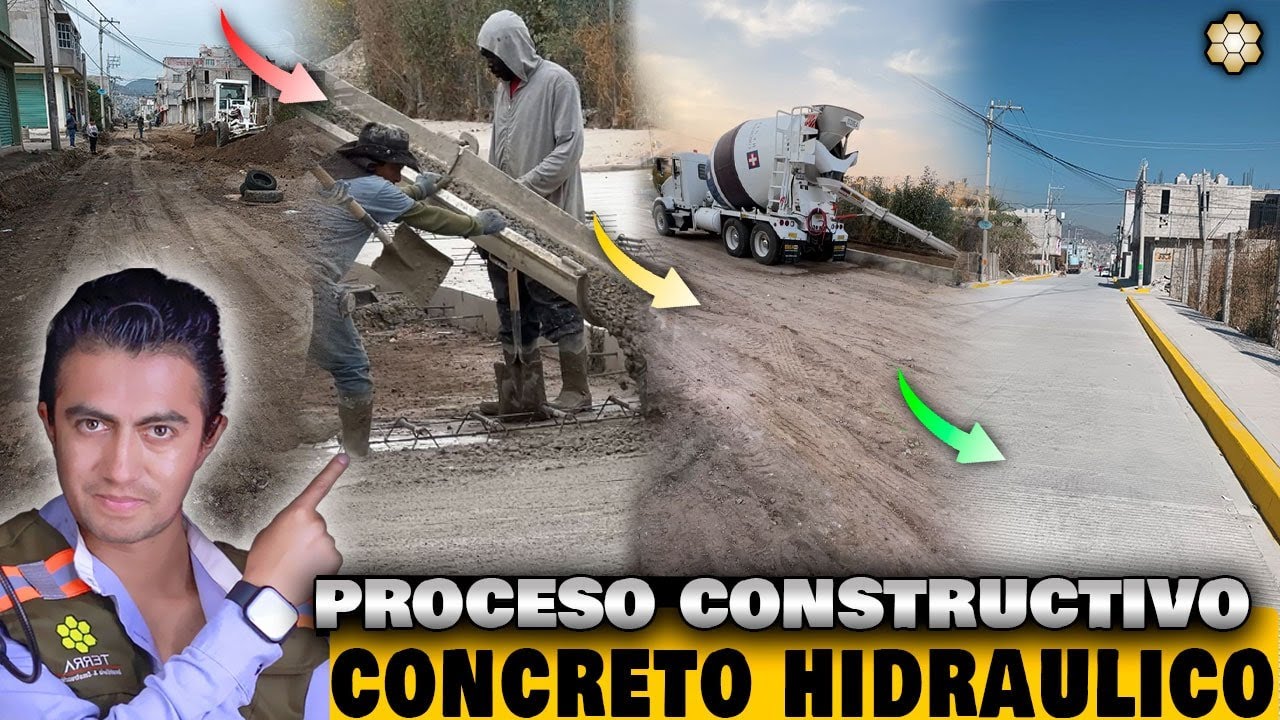 ¿Cómo se Pavimenta una calle con Concreto Hidráulico? El Ing Mau