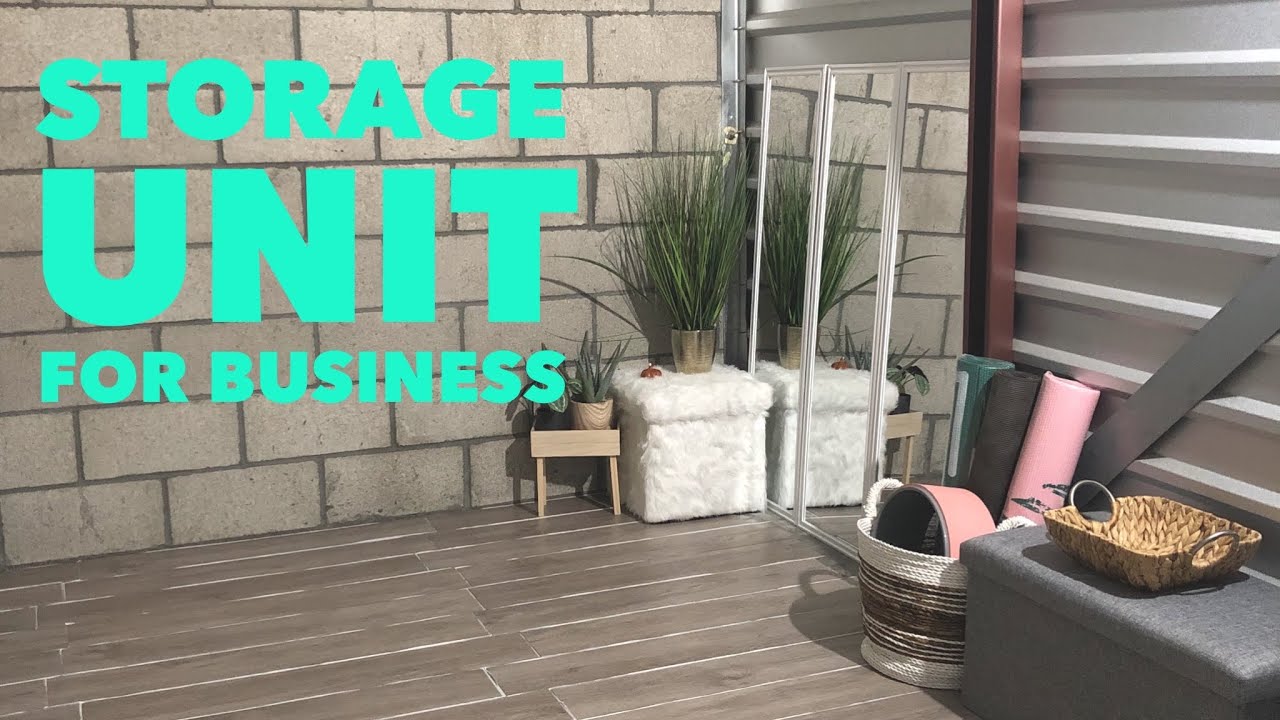 I GOT A STORAGE UNIT for my ONLINE BUSINESS | STORAGE UNIT CONTENT STUDIO 🤑