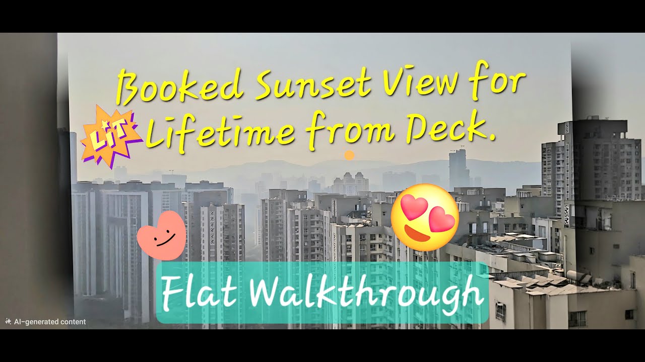 Lodha Amara Wing 25 | 🏠 Flat Walkthrough | Series 06 Side | Mission Housewife