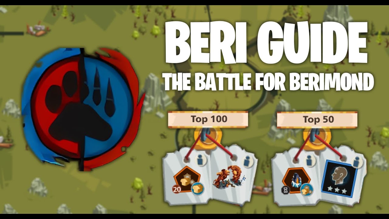 The Battle for Berimond (Guide & easy Top 50) - Goodgame Empire