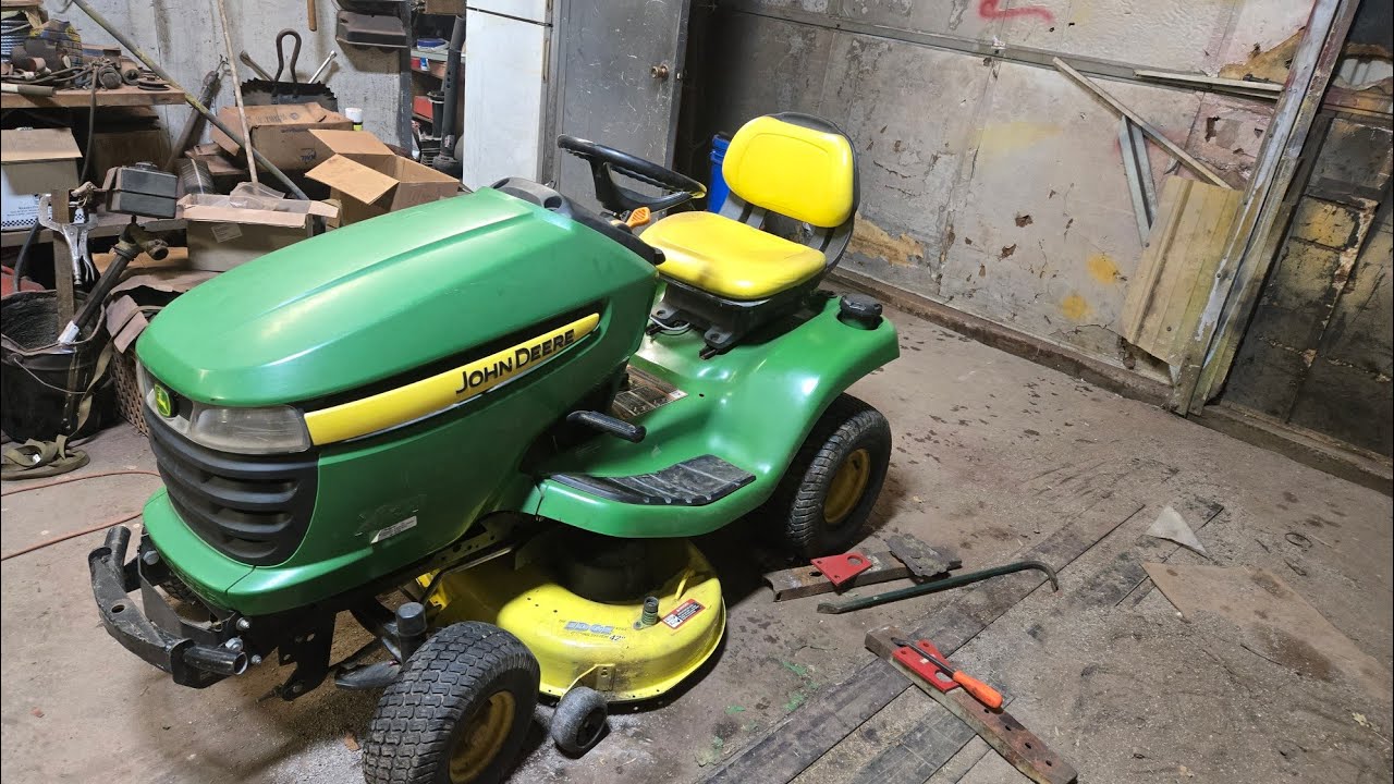 John deere X300 lawn mower refresh part 4