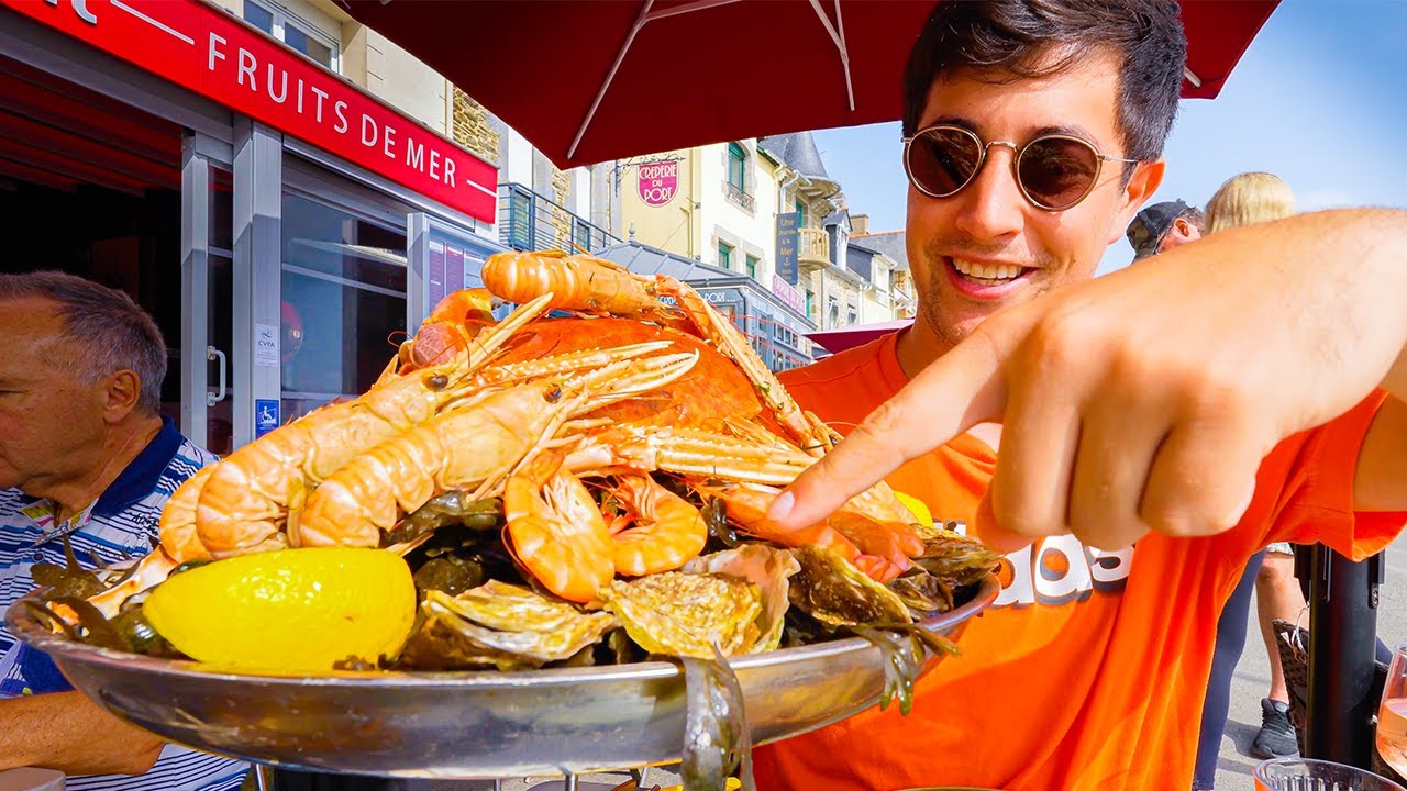 Морской рай Европы и столица устриц 🇫🇷 БРЕТОНСКАЯ КУХНЯ По всей Бретани, Франция!