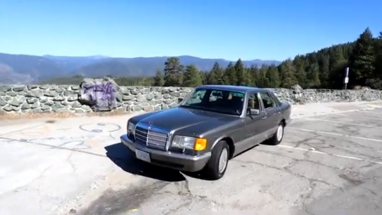 Mercedes 300se W126. Моя первая поездка.