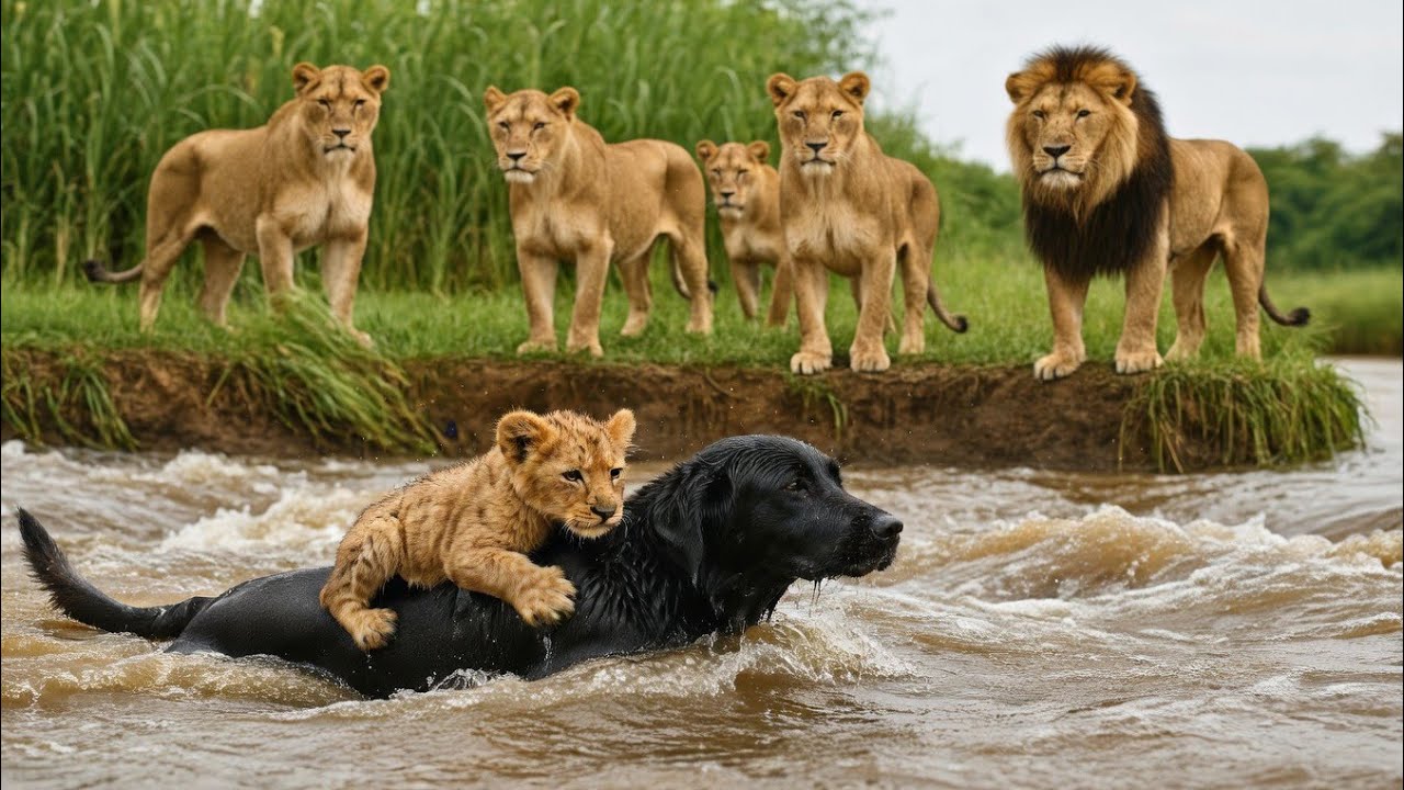 Animal Rescue: A Dog Rescued a Lion Cub From the Flood &mdash; Then the Lions Did the Unthinkable 