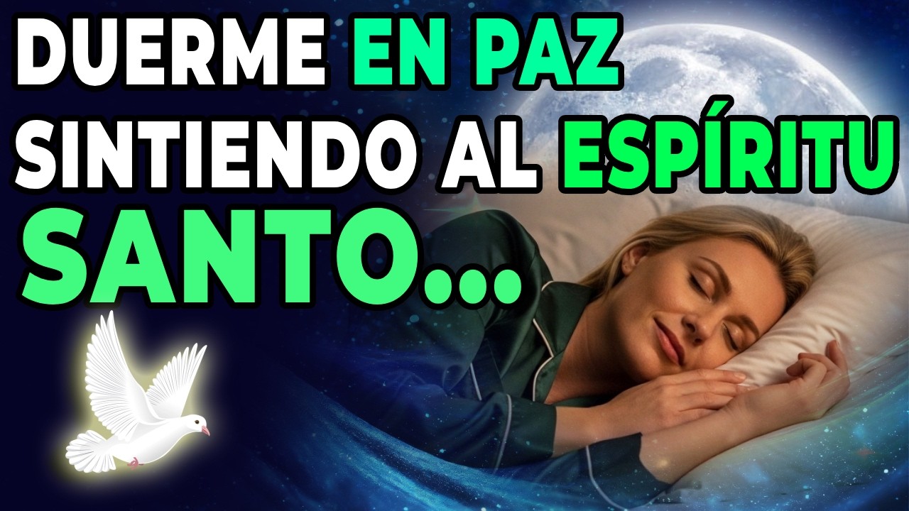 🙏💤Toda mujer duerme en paz al escuchar ESTOS SALMOS... La voz de Dios sana el alma cuando estos vers