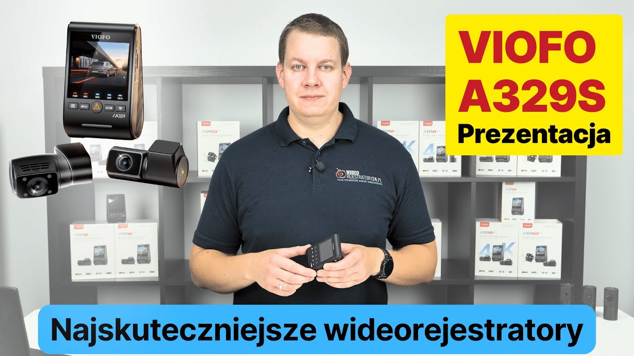 Wideorejestratory VIOFO A329S / T / W - recenzja skutecznych kamer samochodowych