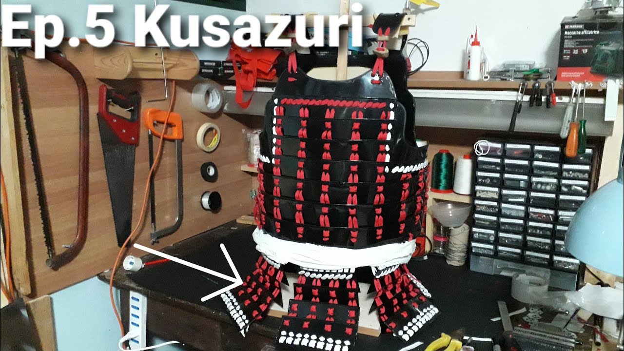 Ep.5 KUSAZURI | How to make SAMURAI ARMOR