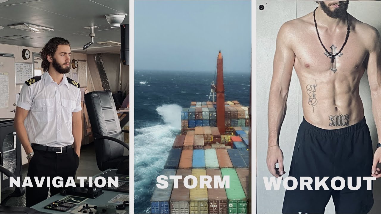 Day In The Life Of a Container Ship Deck Officer | Life At Sea